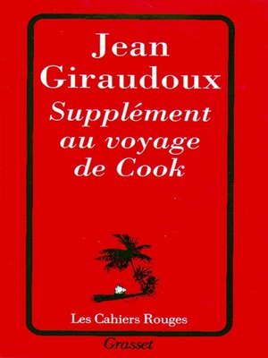 cover image of Supplément au voyage de Cook